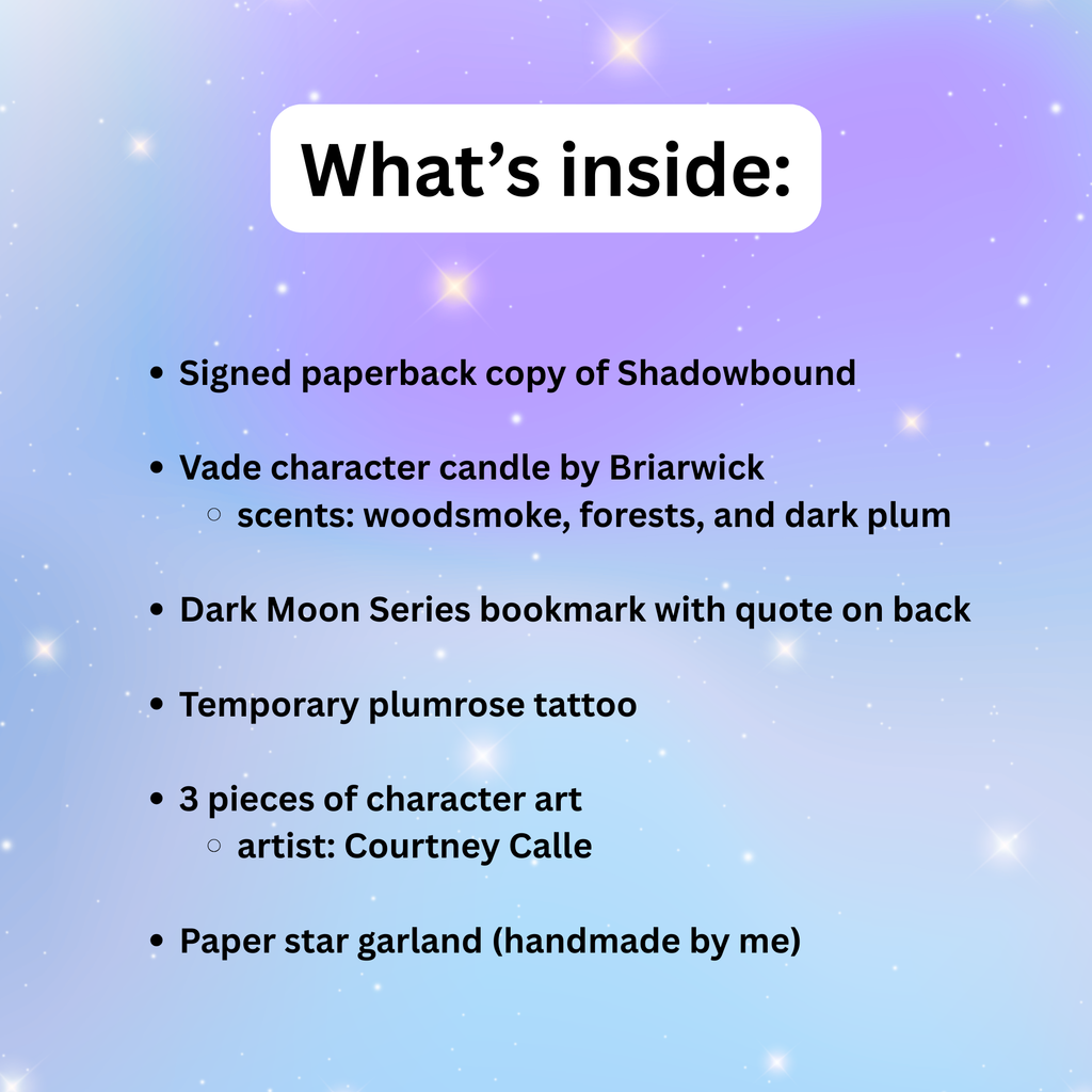 Shadowbound Book Box