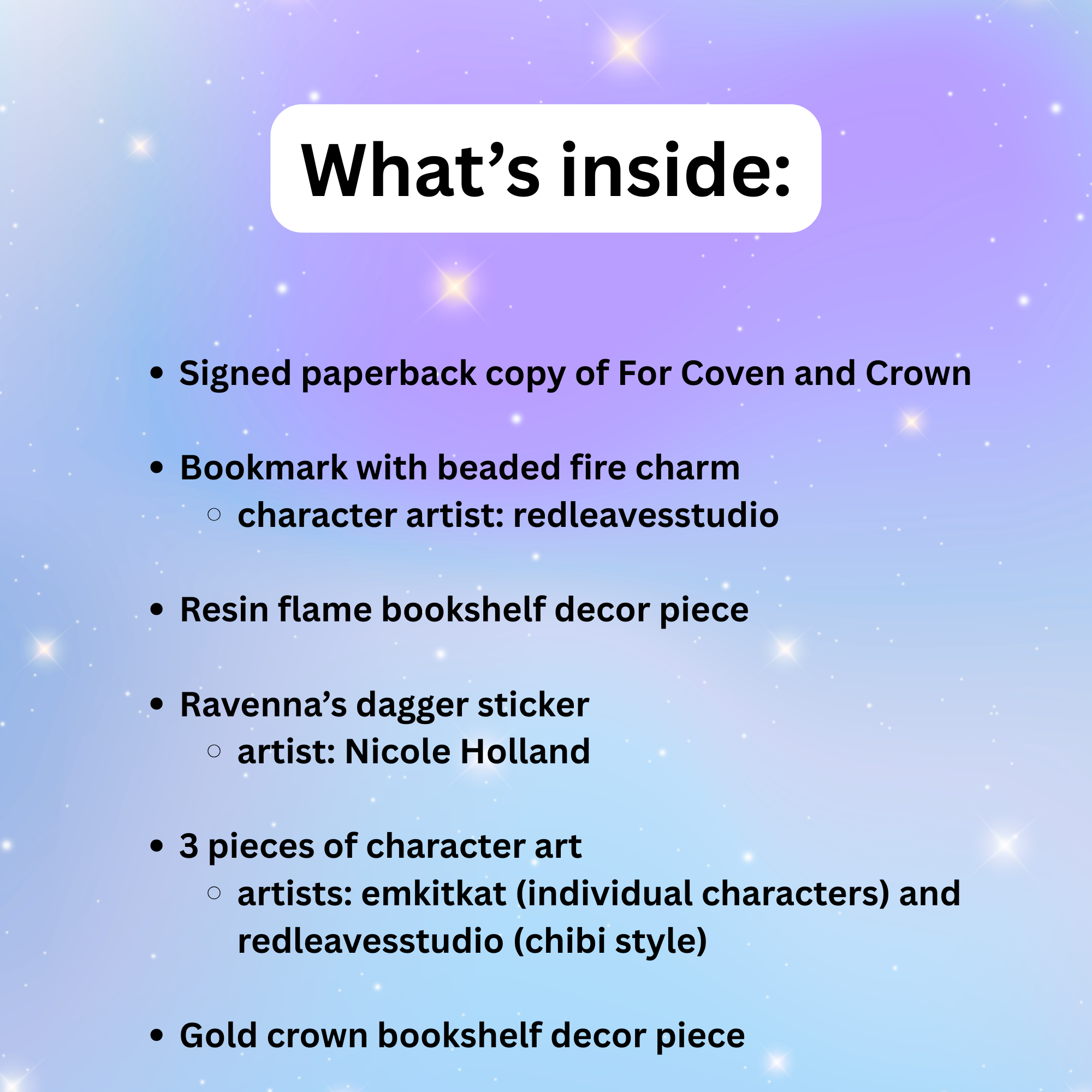 For Coven And Crown Book Box