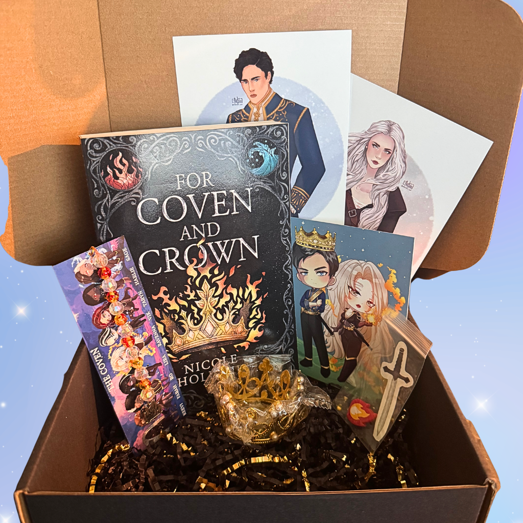 For Coven And Crown Book Box