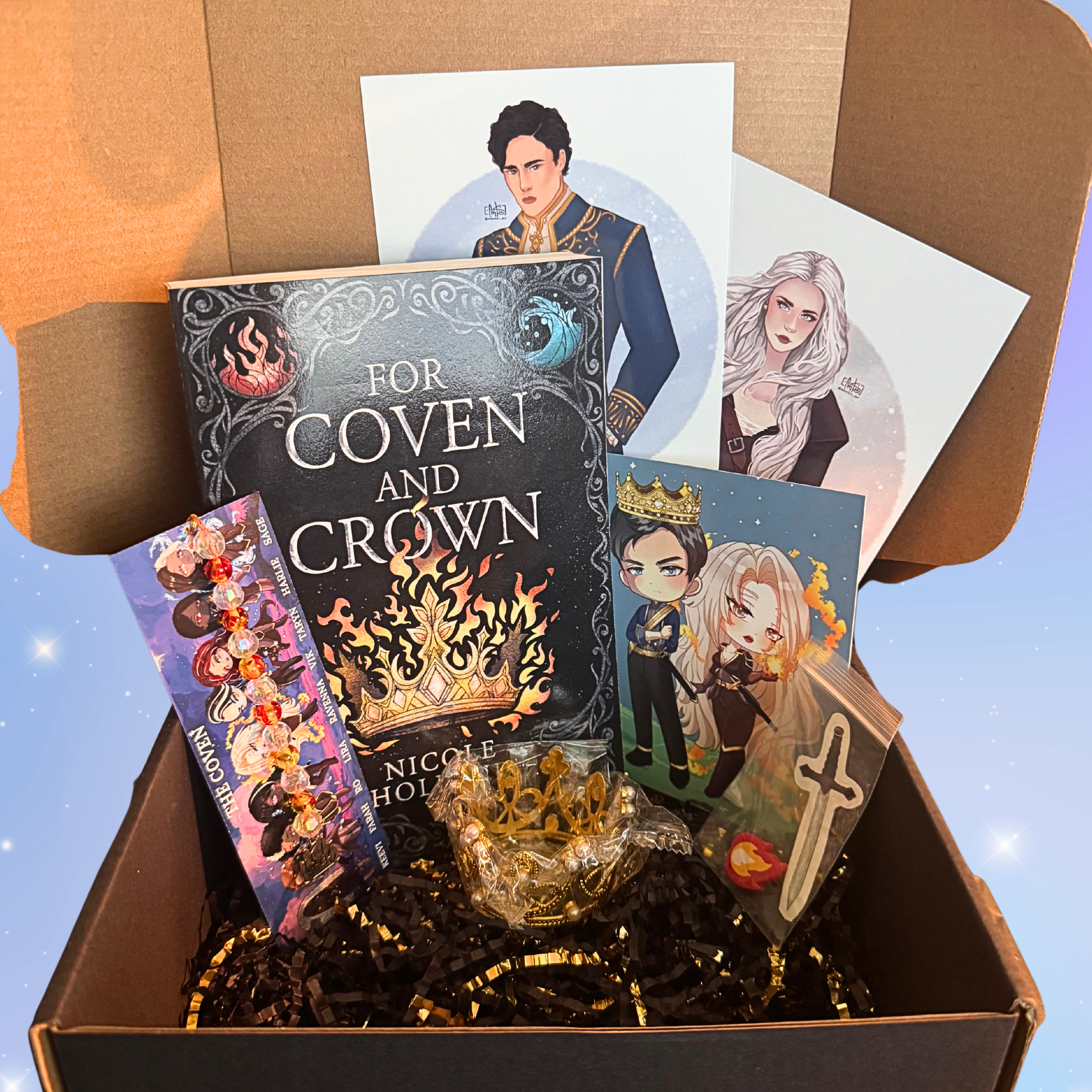 For Coven And Crown Book Box