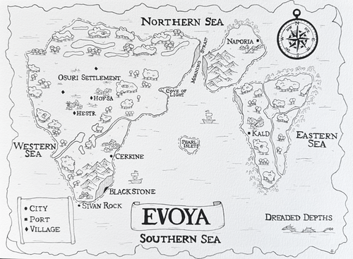 Custom Ink Map | Fantasy Fox Maps
