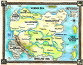 Custom Watercolor Map | Fantasy Fox Maps
