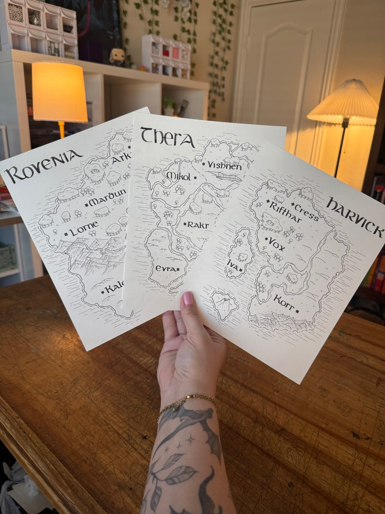 Mini Map | Fantasy Fox Maps